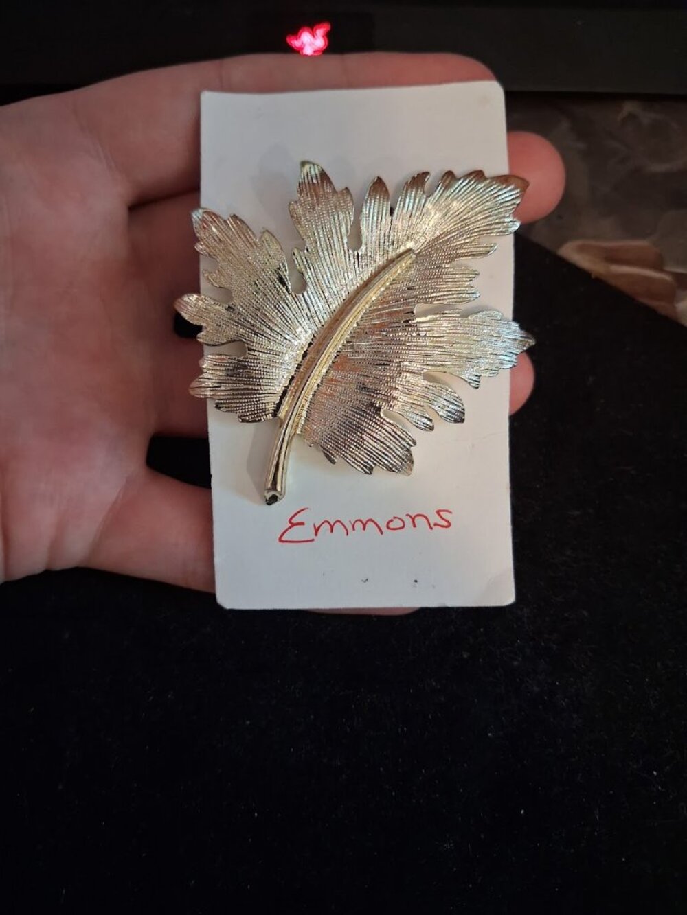 Emmons Leaf brooch